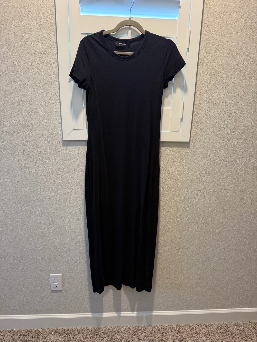 Rachel Comey Short-Sleeve Maxi Dress Small